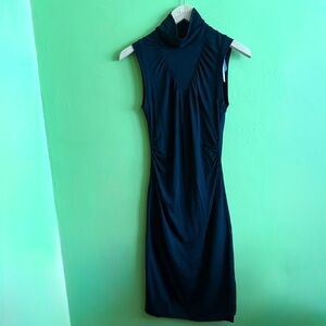 Theory Knit Wool Dress - Black